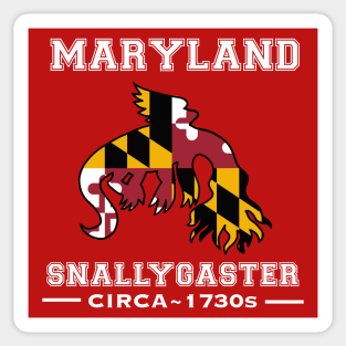 Maryland Cryptid Snallygaster Sticker